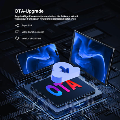 Avylet 8'' Tragbares Carplay Android Auto Display mit Rückfahrkamera