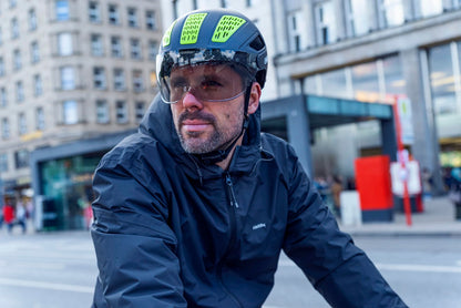 ABUS Hyban 2.0 ACE Fahrradhelm - Schwarz Matt XL