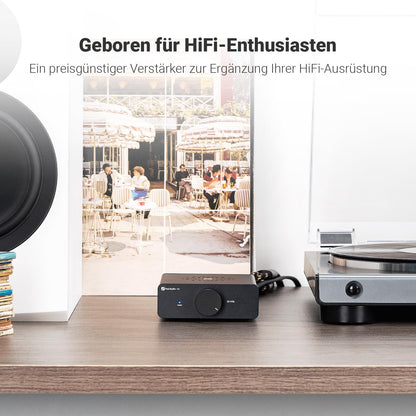 Fosi Audio V3 HiFi Mini Stereo Verstärker - 300W x2