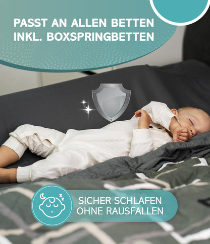 RAWVEL Rausfallschutz aufblasbar 180 cm Light – Bettgitter