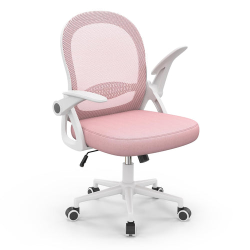 naspaluro Ergonomischer Netz-Schreibtischstuhl – Rosa