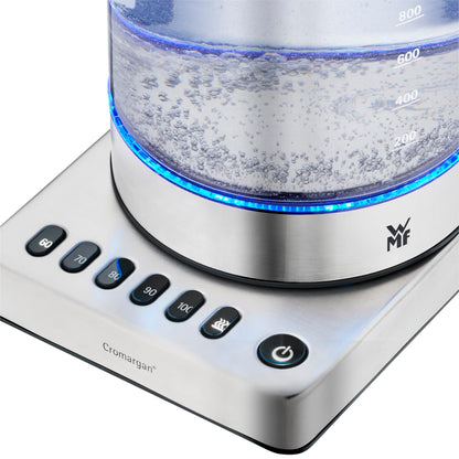 WMF Küchenminis 2in1 Vario Wasserkocher Teekocher Glas 1,0l