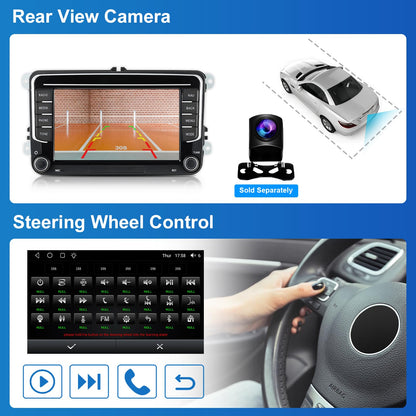 Android Navi-Radio für VW Golf 5 6 Passat Polo T5 - 7 Zoll CarPlay