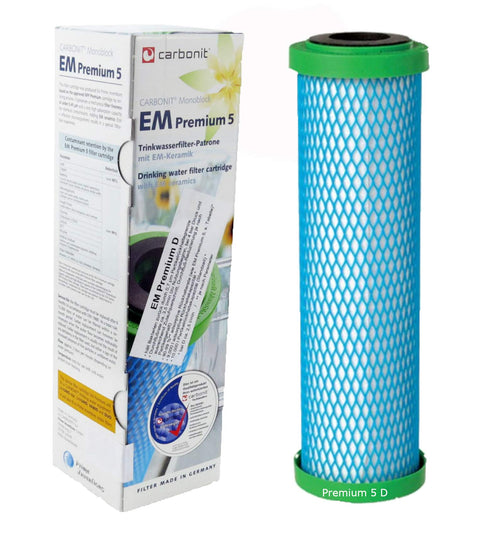 Prime Inventions EM Premium 5 D Wasserfilter – hoher Durchfluss