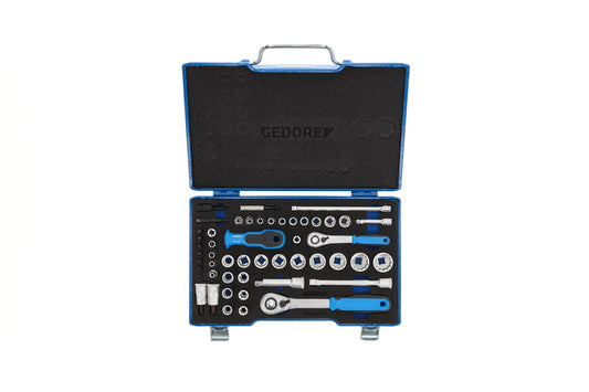 GEDORE D 30 TX20 U-20 Steckschlüssel-Satz - 50-tlg. 3/8" & 1/4"