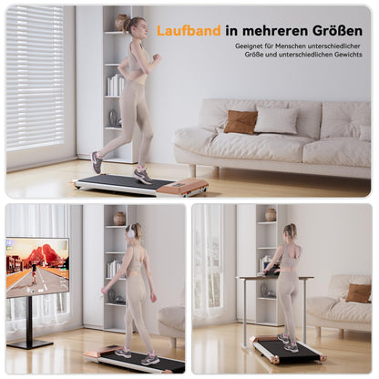 Superun Raceable Walking Pad Laufband – 2.5 PS, App & Fernbedienung