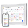 Dragon Touch 10,1 Zoll Digitaler Kalender Familienplaner - Weiss