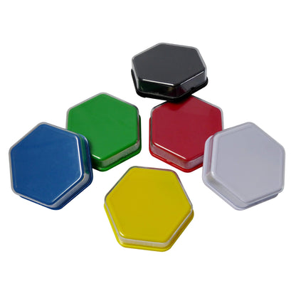 Talking Products Talking Tiles Diktiergeräte, 6er-Set, 80 Sekunden – sechs Farben: Rot, Gelb, Blau, Grün, Schwarz und Weiss