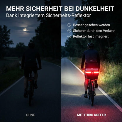 Thiru Touring-Tresor Fahrradkoffer 14L, abschliessbar & wasserdicht
