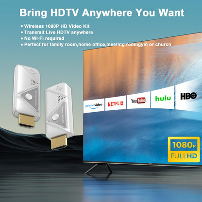 HDMI Wireless Extender Sender Empfänger – 2.4G/5G Dualband