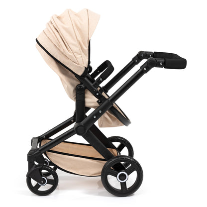Bayer Design Puppenwagen Xeo, wandelbar zum Puppenjogger, Beige