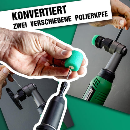 BATOCA S6 Mini Akku-Poliermaschine, 12V DA & RO Polierset