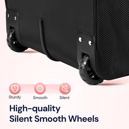 Ytonet Business Laptop Trolley Damen 17.3 Zoll - Schwarz