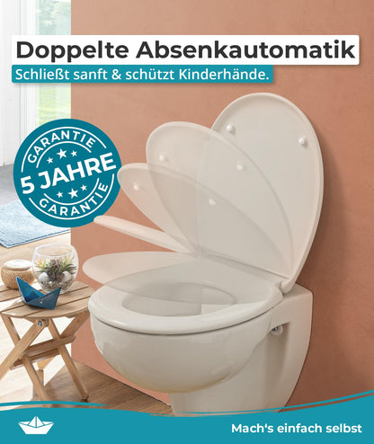 Calmwaters® Premium WC Sitz Duroplast oval - Pergamon