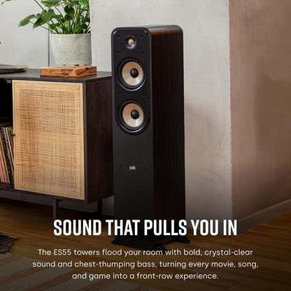 Polk Audio Signature Elite ES55 Hi-Res Heimkino Standlautsprecher