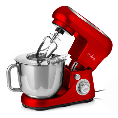 Lehmann Planetarische Küchenmaschine 2200W 5L – Rot