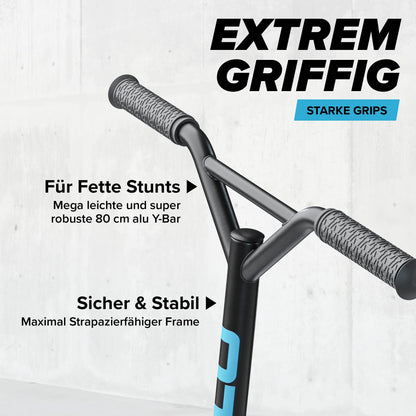 Apollo Genius Pro Stunt Scooter – Trickroller mit ABEC 9 Kugellager