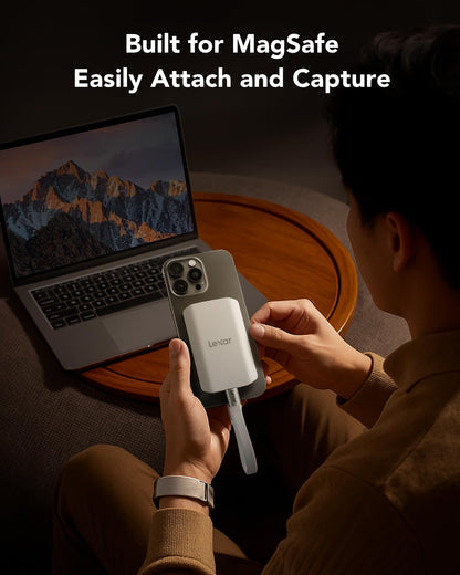 Lexar ES5 Mobil SSD 1TB – Magsafe, 2000 MB/s High-Speed