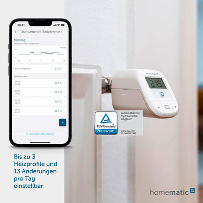 Homematic IP Smart Home Starter Set Mini Heizen – Heizungssteuerung Basic