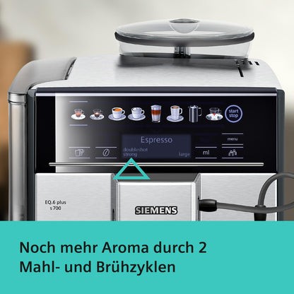 Siemens EQ.6 plus s700 Kaffeevollautomat - TE657503DE