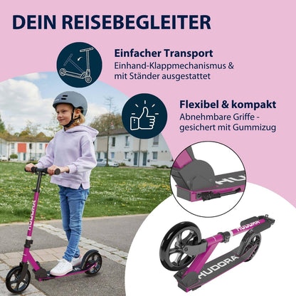 HUDORA Scooter Start 200 Cityroller Aluminium klappbar