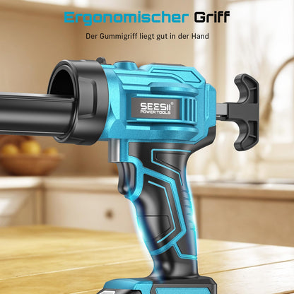 Seesii Akku-Kartuschenpresse CG110P, 18 V, für 300-ml-Kartuschen