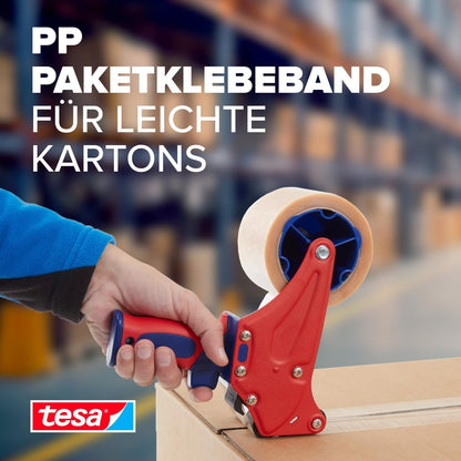 tesa tesapack 64014 Paketklebeband geräuscharm 66 m braun 36 Rollen