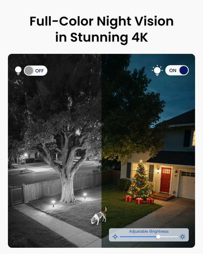 Reolink TrackMix WiFi 4K PTZ Überwachungskamera aussen, Grau