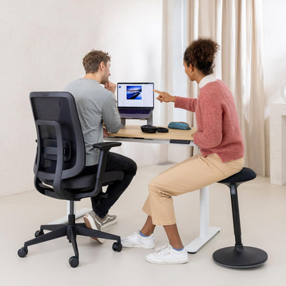 Ergotopia PureBack Ergonomischer Bürostuhl - Mit Kopfstütze