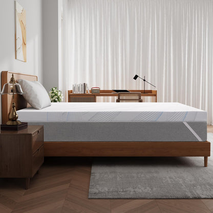 Sleremind Matratzen Topper 180x200 cm, 7 cm Gel-Memory-Schaum