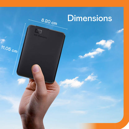 WD Elements Portable Externe Festplatte - 4 TB USB 3.0 Schwarz