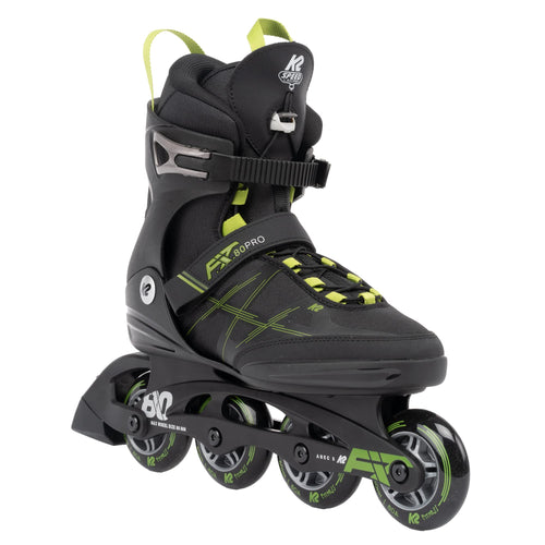 K2 F.I.T. 80 Pro Inline Skates Schwarz-Olive EU 41.5