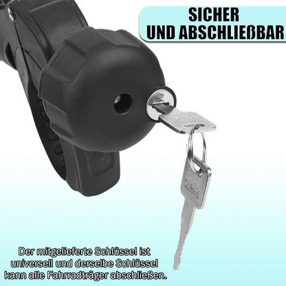 Warmfay Rahmenhalter 3er abschliessbar – Schwarz 25/32/45cm