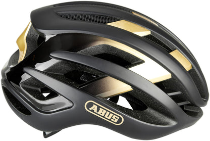 ABUS AirBreaker Rennradhelm - Schwarz/Gold Grösse M