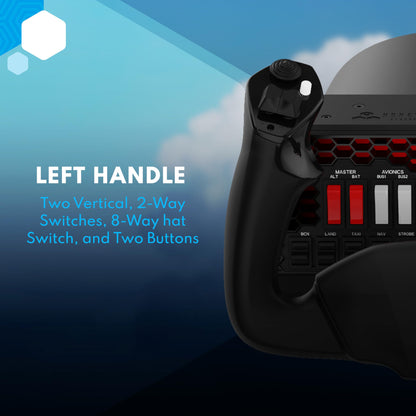 Honeycomb Aeronautical Alpha Flight Controls XPC – Flugsteuerknüppel