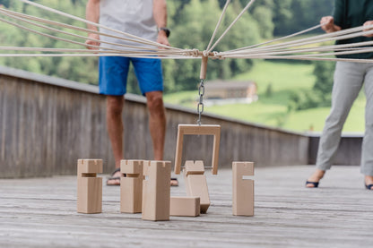 waelderspielzeug Fröbelturm Original Teamspiel - Mehrfarbig