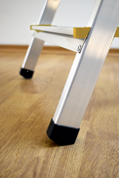 DRABEST PRO Serie Alu Trittleiter beidseitig - 8 Stufen