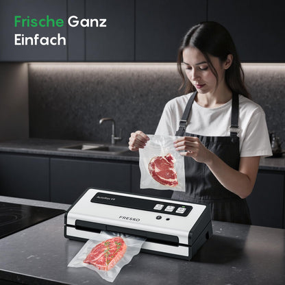 FRESKO Automax V4 Vakuumiergerät – Automatisch & Doppelte Heisssiegelung