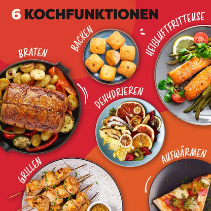 Instant Pot Vortex Dual Heissluftfritteuse 8 l Trüffelgrau