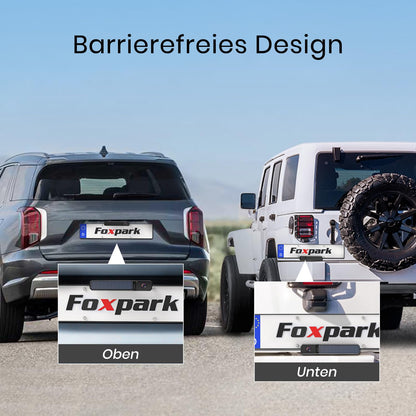 Foxpark Solar 3 kabellose Rückfahrkamera Set mit 5" Monitor, 1080P