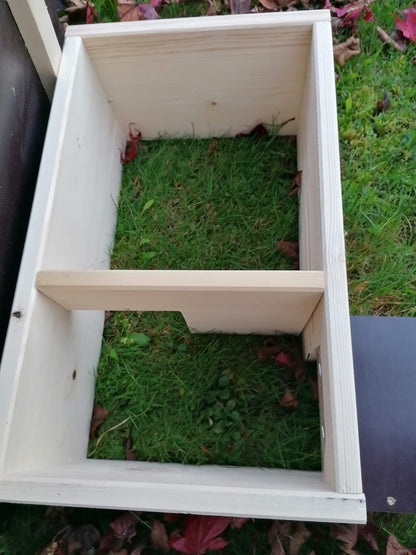 Woidwerk Manufaktur Igelhotel IG7 – gebrannt, Labyrinth, Rattenklappe