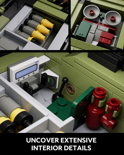 Nifeliz Leopard 2A7 Militär Panzer Bausteine Set - 2069 Teile