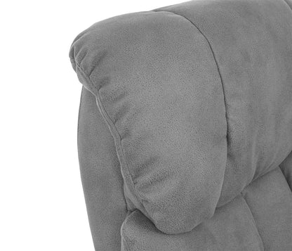 MCA Relaxsessel Calgary 2 – Stoff hellgrau/naturbraun