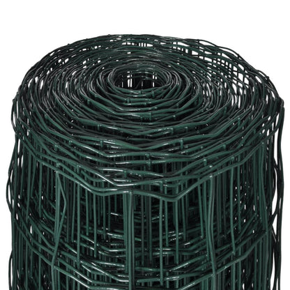 vidaXL Gartenzaun 25x1,5m - Wildzaun Maschendraht