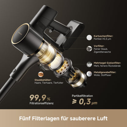 dreame R20 SE-A Akku-Staubsauger mit LED-Display, 150 AW, 90 Min.