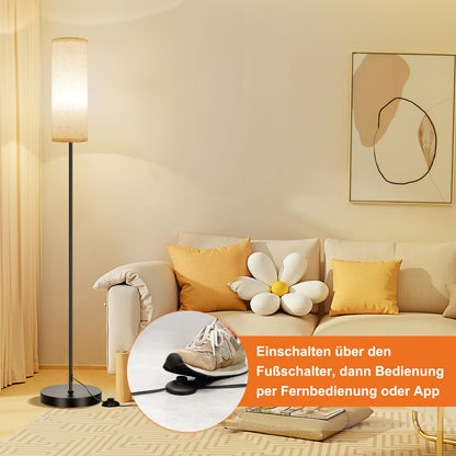 FRIDEKO HOME LED-Stehlampe RGB dimmbar, 170 cm, mit Fernbedienung
