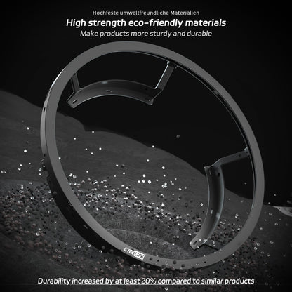 CyeeLife Dartleuchte 360° LED für Stahl-Dartscheibe - Schwarz