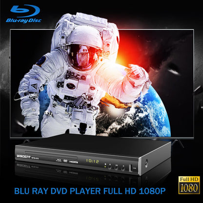 WISCENT Blu-Ray & DVD Player Full HD – Region B/2