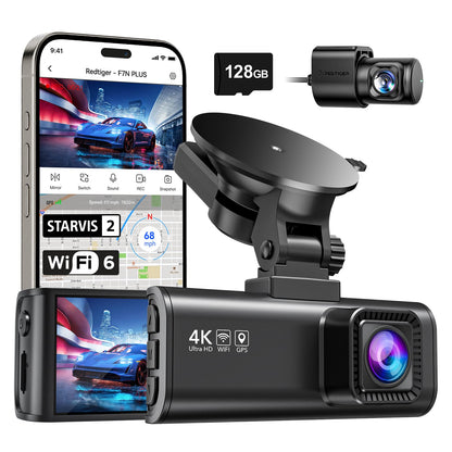 REDTIGER F7NP Dashcam 4K Dual – STARVIS 2 Sensor