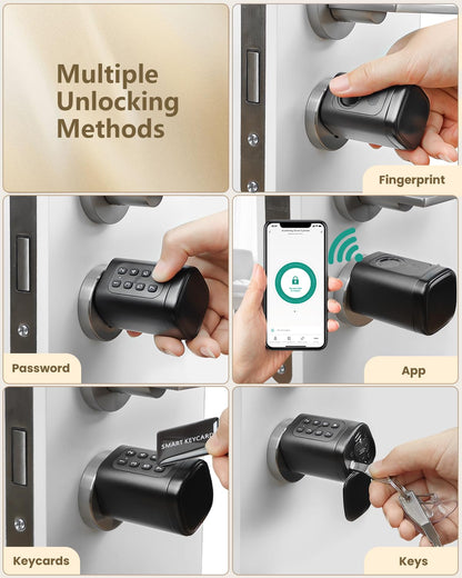 Smart Lock Fingerabdruck Haustürschloss – 60-90mm verstellbar